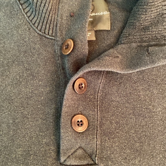 Eddie Bauer - men’s cotton/cashmere sweater. Size XLT - Picture 6 of 11